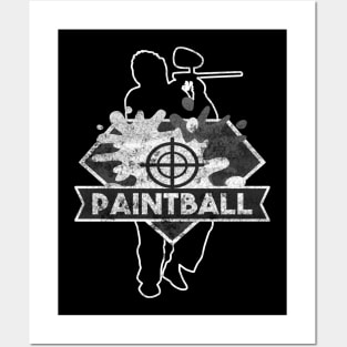 Paintball Airsoft Softgun Airgun Mask Gift Posters and Art